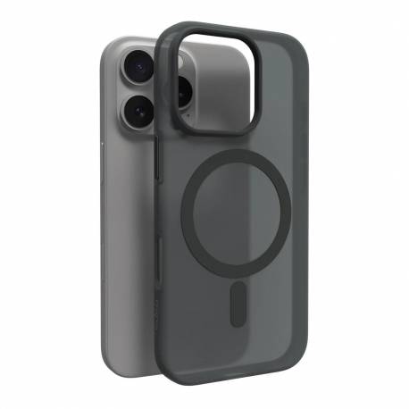 Etui Silikonowe Puro Daylight Magsafe Do Iphone 16 Pro Max - Czarne