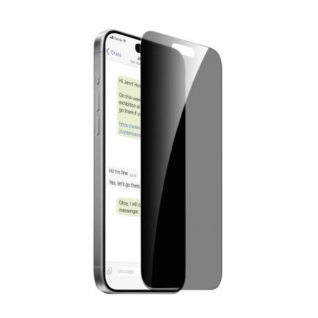 Szkło Hartowane Puro Privacy Tempered Glass Do Iphone 16 Pro Max / Iphone 15 Pro Max