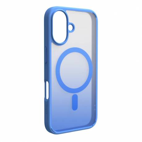 Etui Silikonowe Puro Gradient Magsafe Do Iphone 16 - Niebieskie