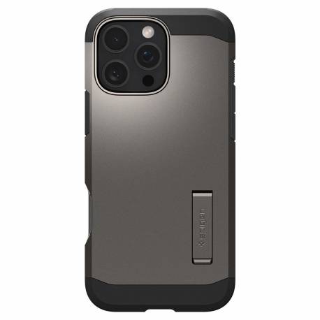 Etui Spigen Tough Armor Magsafe Z Podstawką Na Iphone 16 Pro Max - Gunmetal
