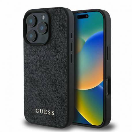 Etui Guess 4G Classic Na Iphone 16 Pro Max - Czarne