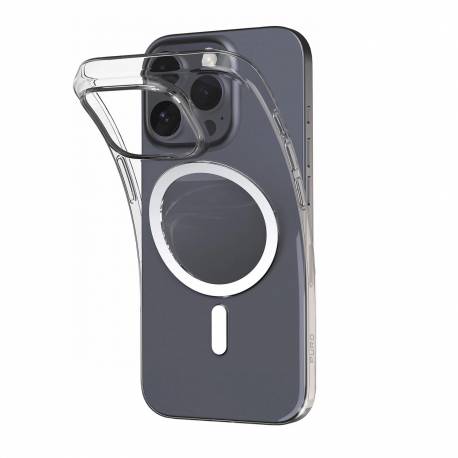 Etui Silikonowe Puro 03 Mag Magsafe Do Iphone 16 Pro - Przezroczyste