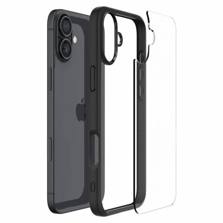 Etui Spigen Ultra Hybrid Na Iphone 16 Plus - Czarny Mat