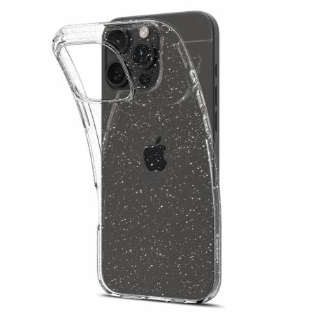Etui Spigen Liquid Crystal Na Iphone 16 Pro - Przezroczysto-Brokatowe