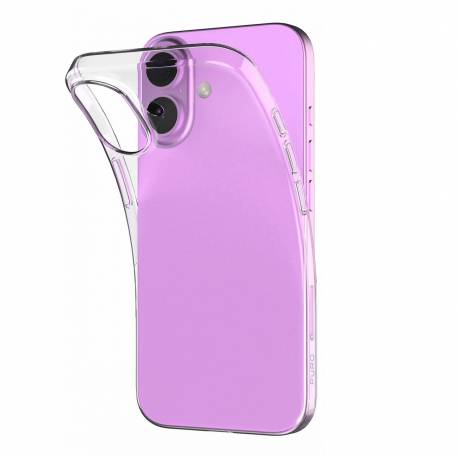 Etui Silikonowe Puro 03 Nude Do Iphone 16 - Przezroczyste