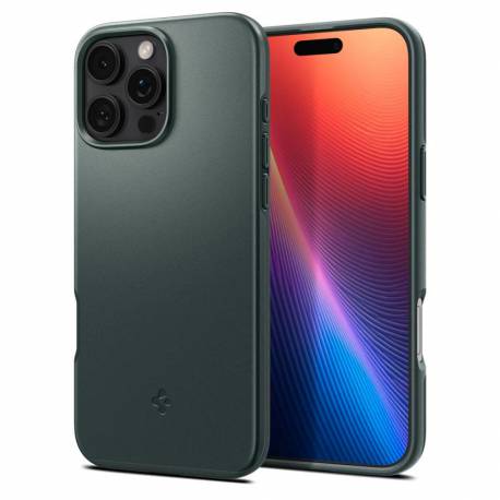 Etui Spigen Thin Fit Magsafe Do Na Iphone 16 Pro - Zielone
