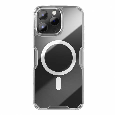 Etui Nillkin Nature Pro Magnetic Case Z Magsafe Na Iphone 16 - Przezroczysto-Białe
