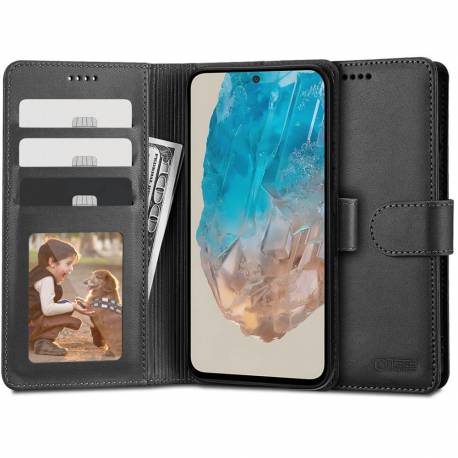 Etui Tech-Protect Wallet Na Samsung Galaxy M35 5G - Czarne