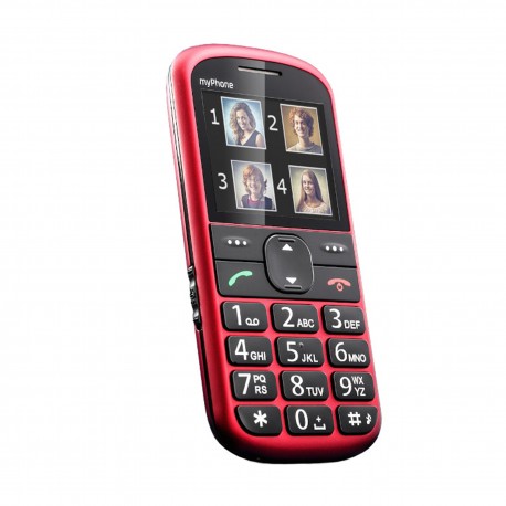 Telefon komórkowy MyPhone Halo Easy kolor czerwony