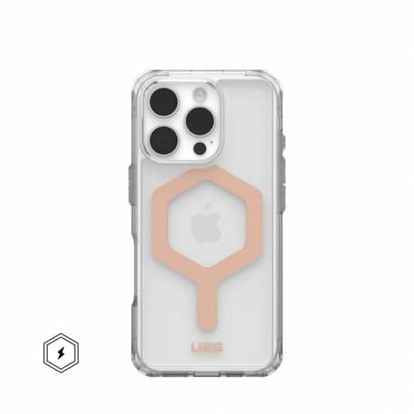 Futerał (Uag) Urban Armor Gear Plyo Kompatybilny Z Magsafe Do Iphone 16 Pro Ice / Rose Gold