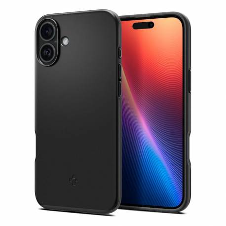 Spigen Futerał Thin Fit Mag Kompatybilny Z Magsafe Do Iphone 16 Plus Black