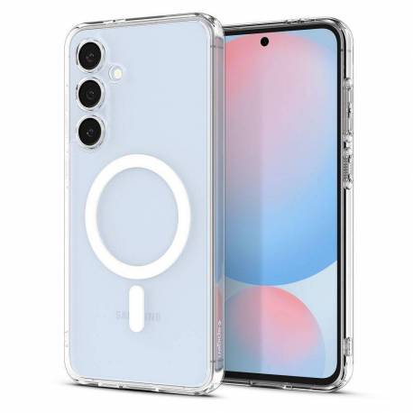 Spigen Futerał Ultra Hybrid Mag Kompatybilny Z Magsafe Do Samsung S24 Fe White