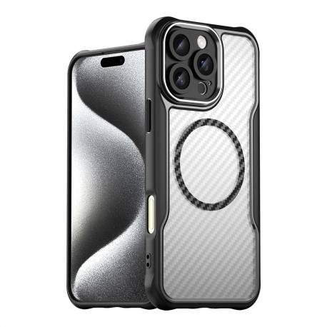 Etui Silikonowe Leading Series Magsafe Do Iphone 16 Pro Max - Czarne