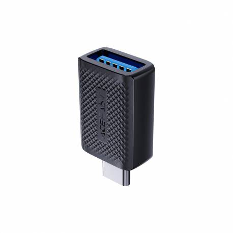 Adapter Acefast J1 Usb-A 3.0 (Żeński) Do Usb-C 3.0 (Męski) 5Gb/s - Czarny