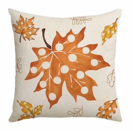 Poszewka Na Poduszkę 45X45Cm Piękny Druk Jesień Boho Pod190