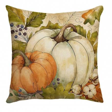Poszewka Na Poduszkę 45X45Cm Piękny Druk Jesień Boho Pod194