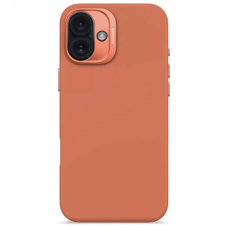 Etui Decoded Antimicrobial Silicone Backcover Z Magsafe Do Iphone 16 Plus - Pomarańczowe