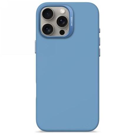 Etui Decoded Antimicrobial Silicone Backcover Z Magsafe Do Iphone 16 Pro Max - Niebieskie