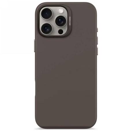 Etui Decoded Antimicrobial Silicone Backcover Z Magsafe Do Iphone 16 Pro Max - Ciemnobrązowe