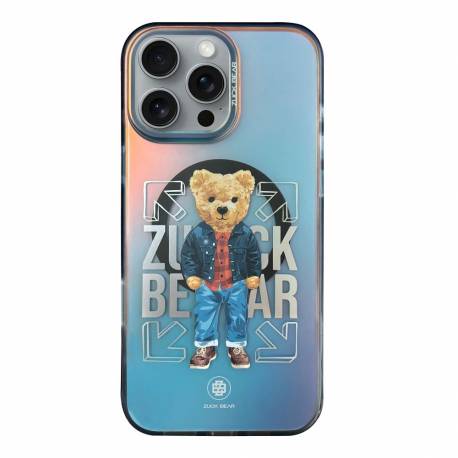 Zuck Bear Futerał California Cool Mag Kompatybilny Z Magsafe Do Iphone 16 Pro Max Plaid Shirt
