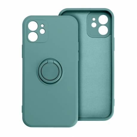 Futerał Silicone Ring Do Iphone 16 Pro Max Zielony