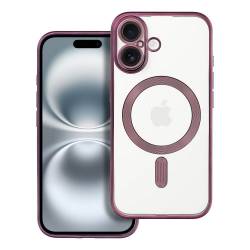 Futerał Electro Mag Cover Kompatybilny Z Magsafe Do Iphone 16 Fioletowy
