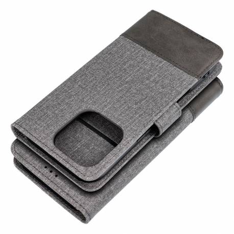 Kabura Gomma Book Do Samsung A15 4G / A15 5G Szary
