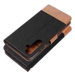 Kabura Jeans Book Do Samsung A50 Czarny