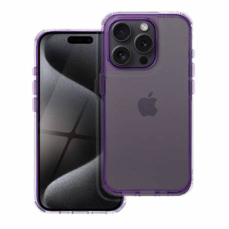 Futerał Matrix Clear Do Iphone 7 / 8 / Se 2020 / Se 2022 Jasnofioletowy