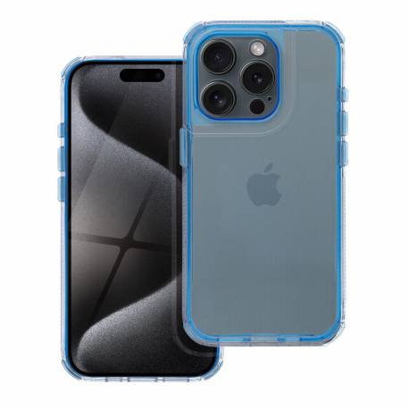 Futerał Matrix Clear Do Iphone 16 Plus Niebieski