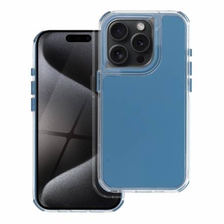 Futerał Matrix Do Iphone 15 Pro Niebieski