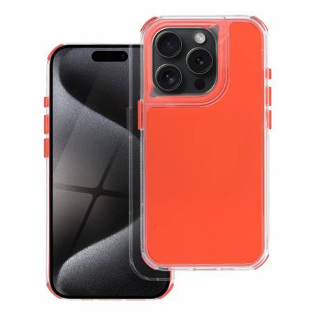 Futerał Matrix Do Iphone 15 Pro Max Pomarańczowy
