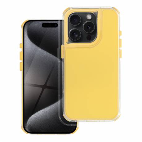 Futerał Matrix Do Iphone 15 Żółty