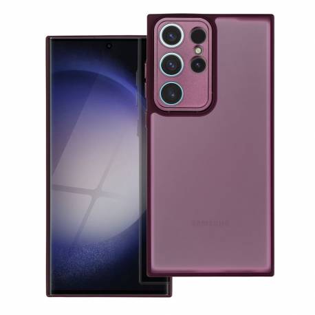 Futerał Variete Do Samsung S23 Ultra Purpurowy