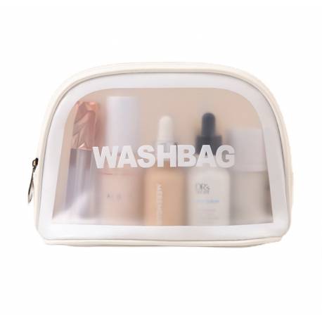 Kosmetyczka Rozkładana Washbag Kuferek Biel Ks47B