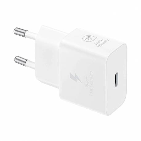 Ładowarka Sieciowa Samsung Ep-T2510Nwegww Gan Usb-C 25W Sfc - Biała