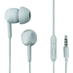 Thomson Słuchawki Dokanałowe Ear3005Gy Z Mikrofonem Szare