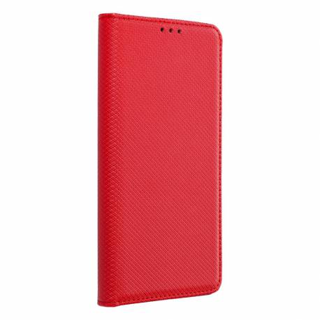 Kabura Smart Case Book Do Motorola G55 5G Czerwony