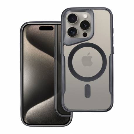 Futerał Ergofit Newzone Kompatybilny Z Magsafe Do Iphone 15 Pro Czarny