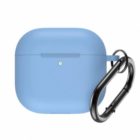 Silicone Airpods Case With Hook - Airpods 4 Blue