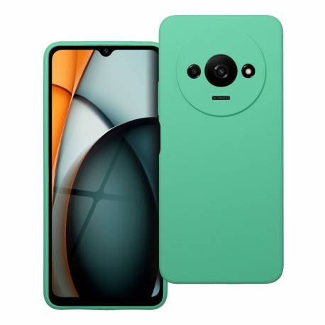 Futerał Silicone 2Mm Do Xiaomi Redmi A3 4G Miętowy