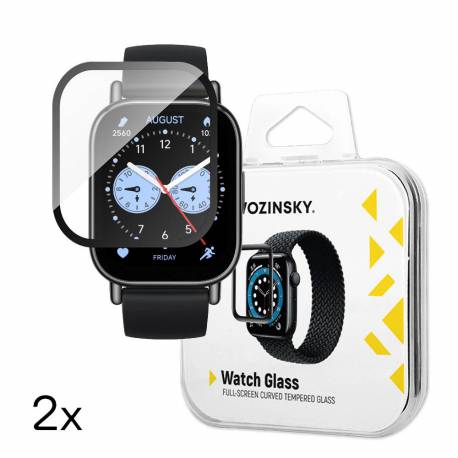 Szkło Hartowane Wozinsky Full Glue Do Xiaomi Redmi Watch 5 Lite (2 Szt.)