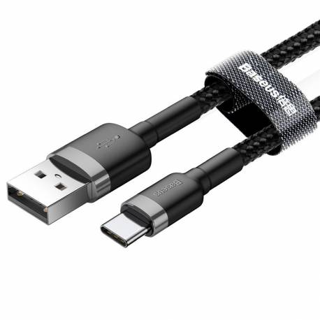 Baseus Kabel Usb A Do Typ C 1,5A Cafule Catklf-Ug1 3 M Czarno Szary