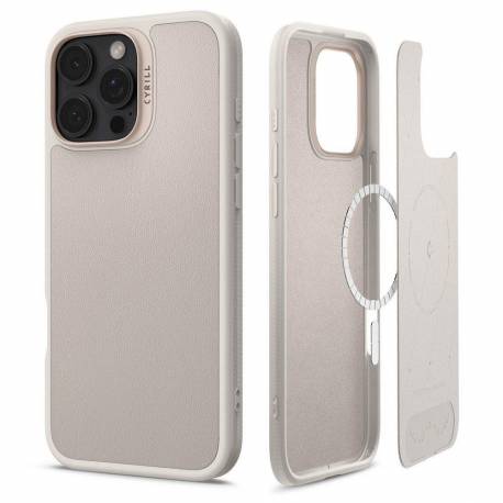 Etui Spigen Cyrill Kajuk Magsafe Na Iphone 16 Pro Max - Beżowe