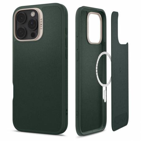 Etui Spigen Cyrill Kajuk Mag Na Iphone 16 Pro - Zielone