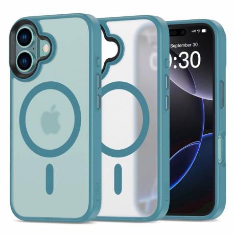 Etui Tech-Protect Magmat Magsafe Na Iphone 16 - Niebieskie