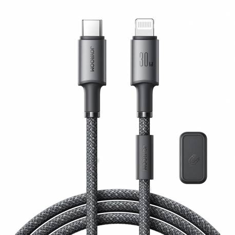 Kabel Joyroom S-A50 Unlimited Series 60W Usb-C - Lightning Z Organizerem Magnetycznym 1,2M - Szary