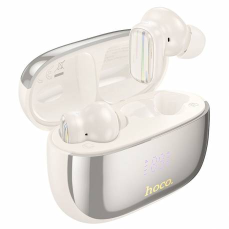 Hoco Słuchawki Bezprzewodowe Bluetooth Tws Anc + Enc Eq20 Białe