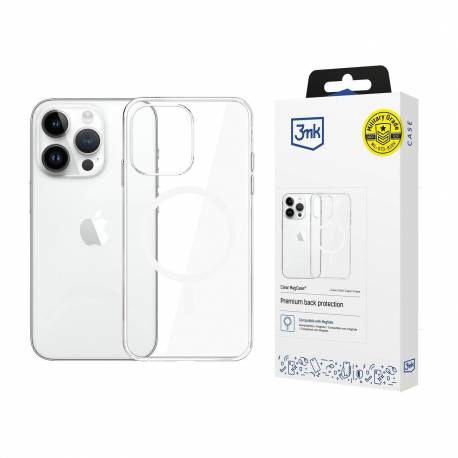 Etui 3Mk Clear Magcase Na Apple Iphone 13 Pro Max - Przezroczyste