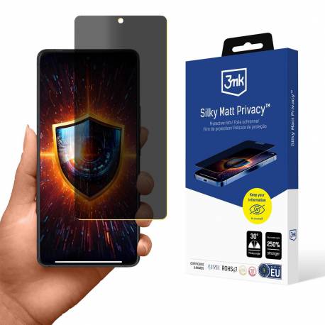 Folia Prywatyzująca 3Mk Silky Matt Privacy Na Asus Rog Phone 9/9 Pro